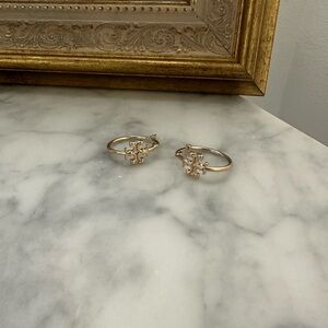 Tory Burch Gold Hoop Earrings